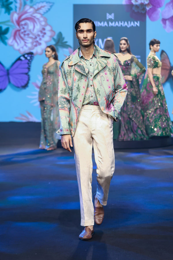 Aazim Jacket Set