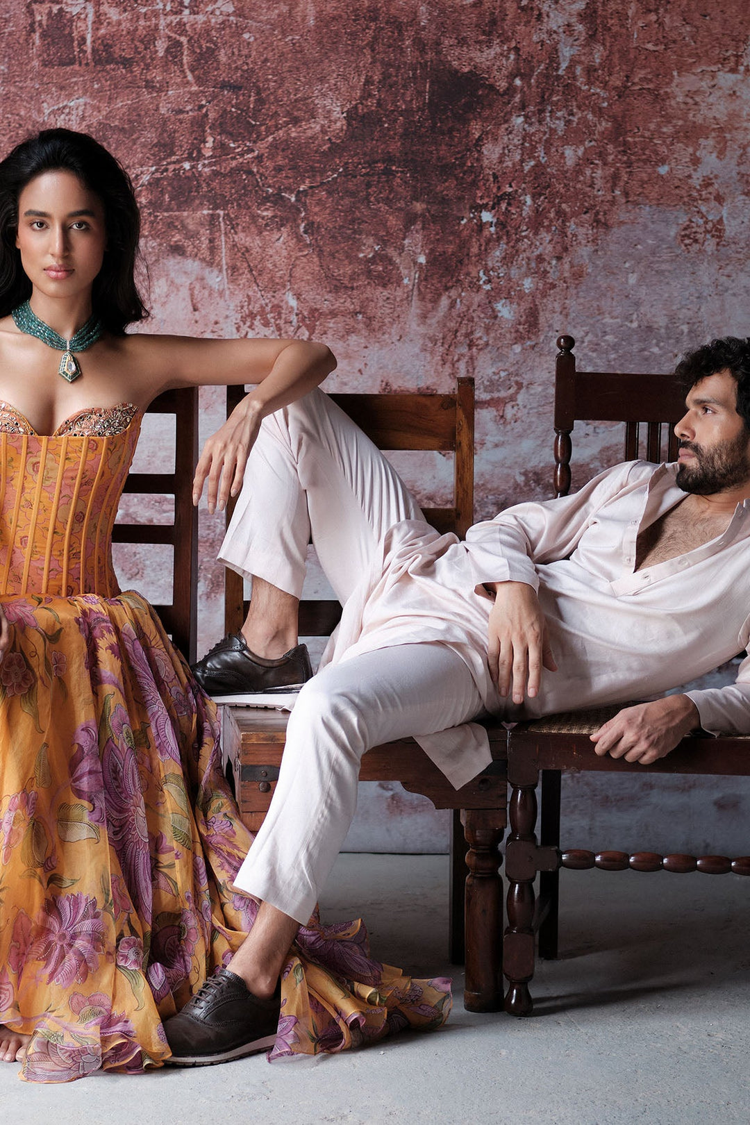 mahima mahajan corset dress The VYAH Studio | Rent. Rock. Repeat | Golden hour, but make it floral   This stunning yellow floral corset gown by Mahima Mahajan is the ultimate  showstopper for your Sangeet