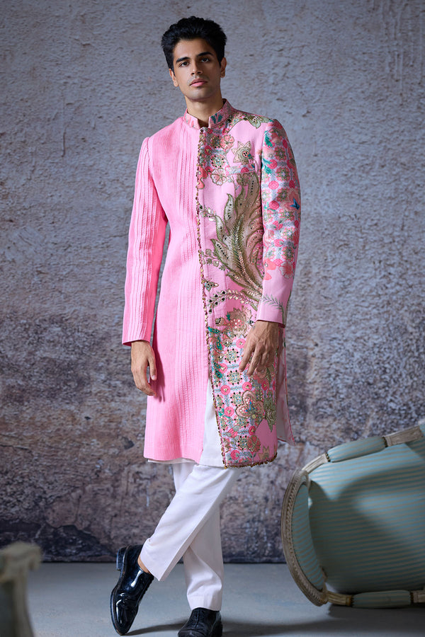 Azaan Embroidered Sherwani Set