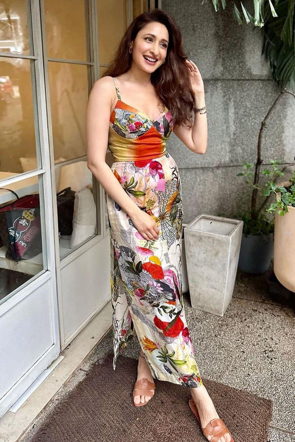 Pragya Jaiswal in Slip Dress
