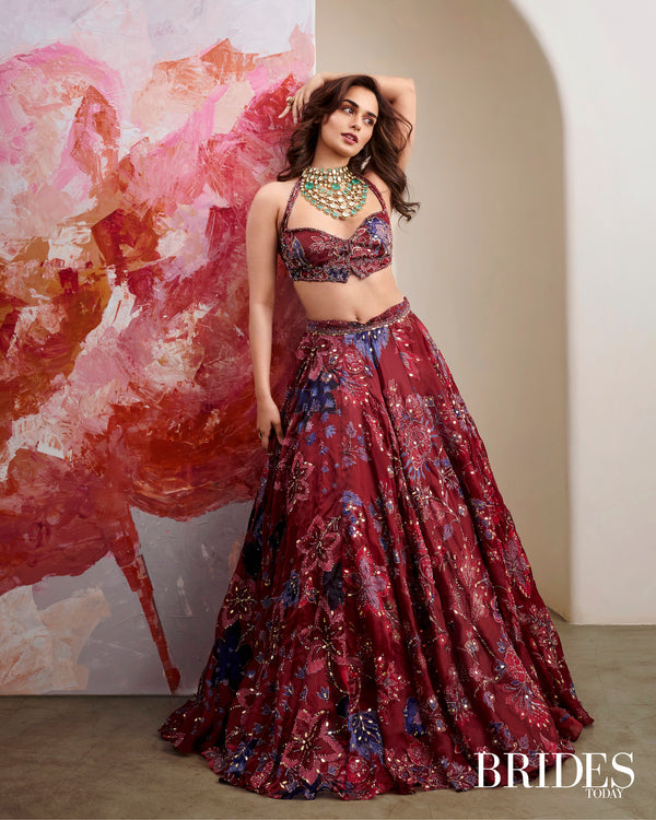 Titli Embroidered Lehenga Set