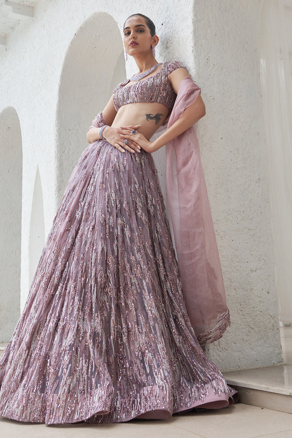 Reba Embroidered Lehenga Set