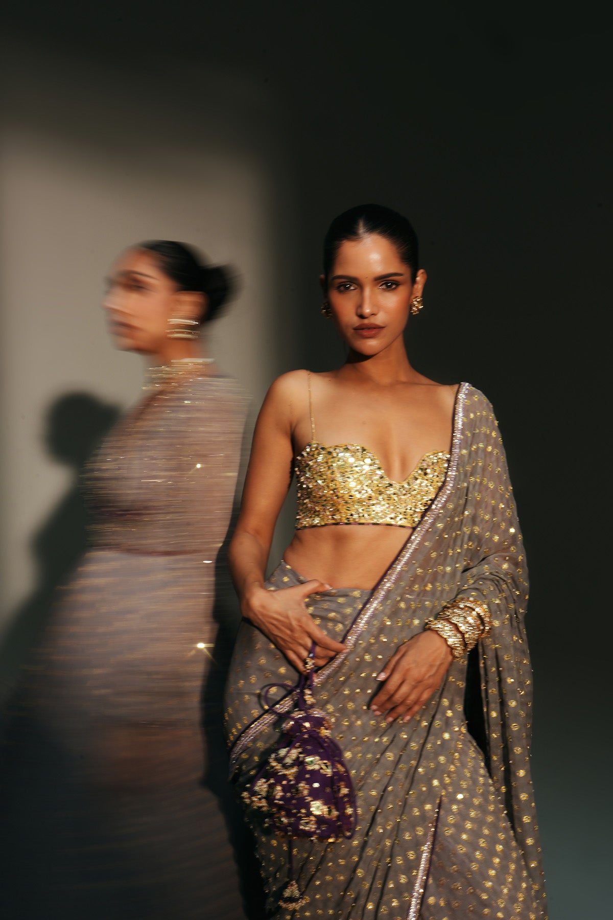 Grapevine Hand Embroidered Potli Bag