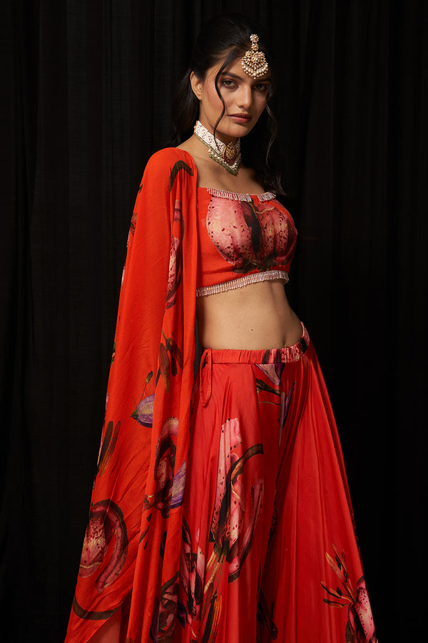 Printed Lehenga