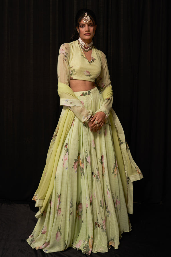Printed Lehenga