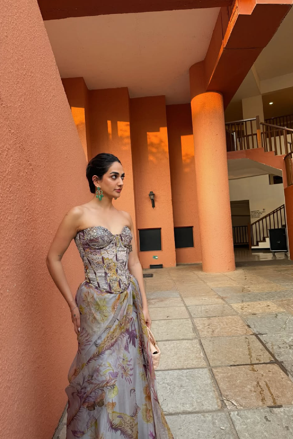 Karmaa Dhingra In Salma Dress