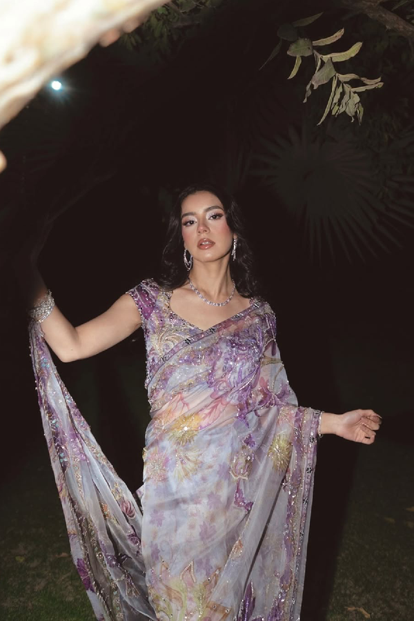 Zoiea Karim In Farida Saree