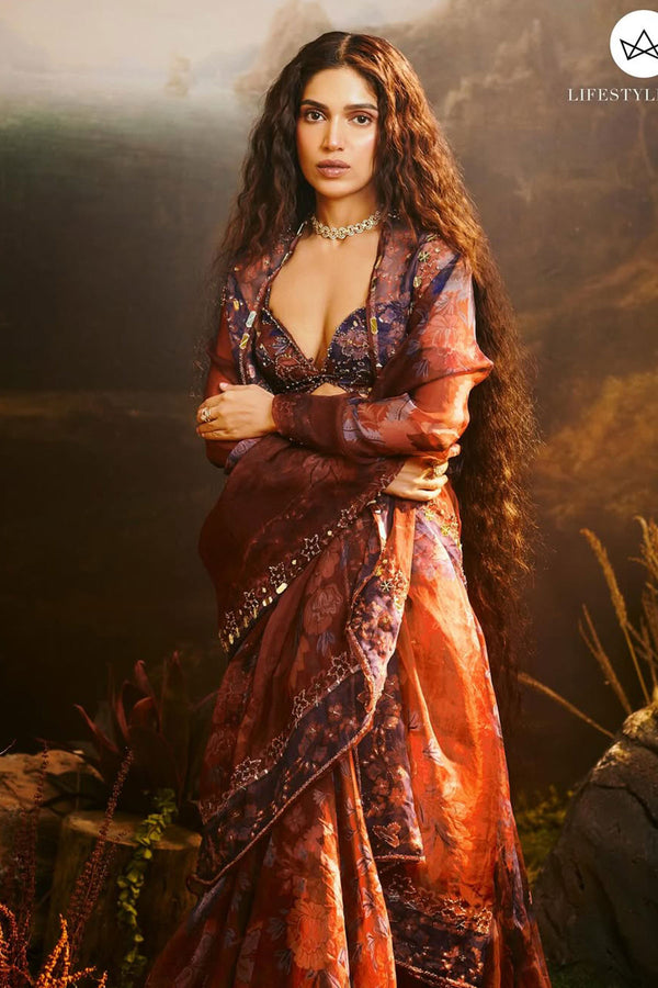 Bhumi Pednekar in Zoya Lehenga