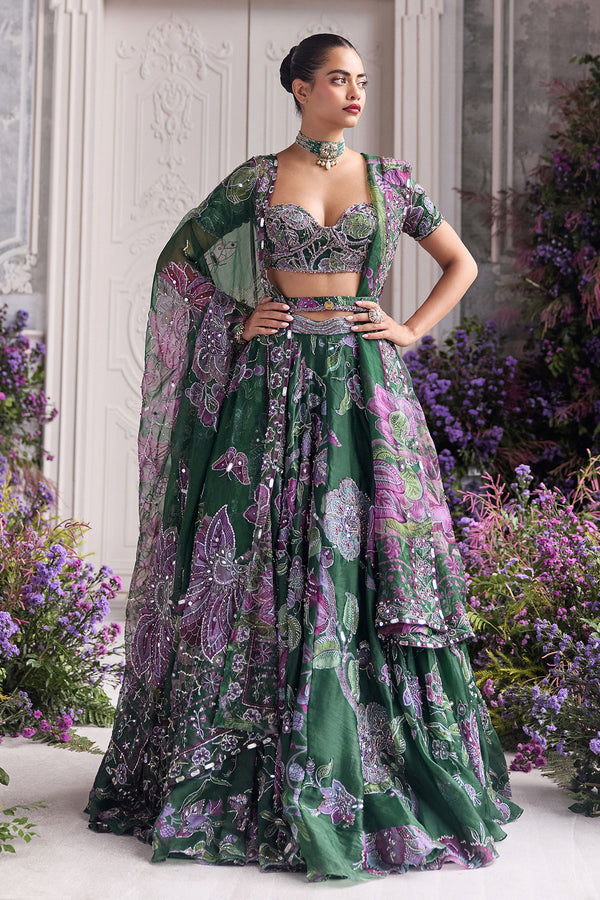 Adaia Heavy Hand Embroidered Lehenga Set