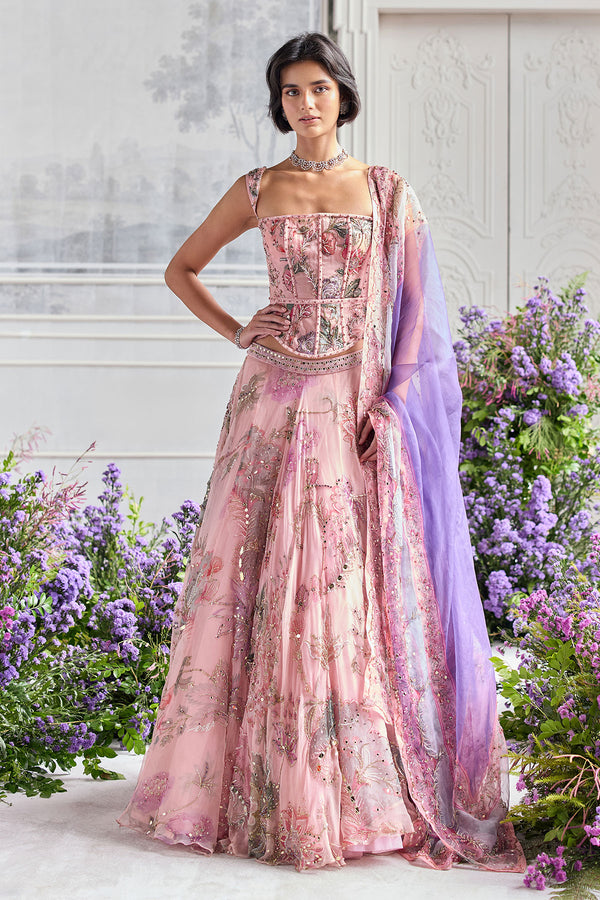 Izel Embroidered Lehenga Set
