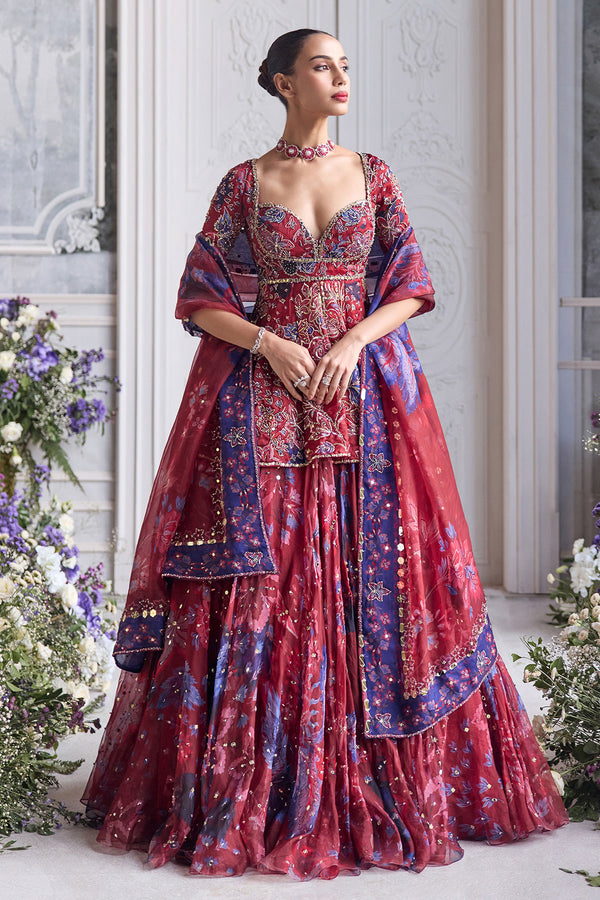 Selina Embroidered Lehenga Set