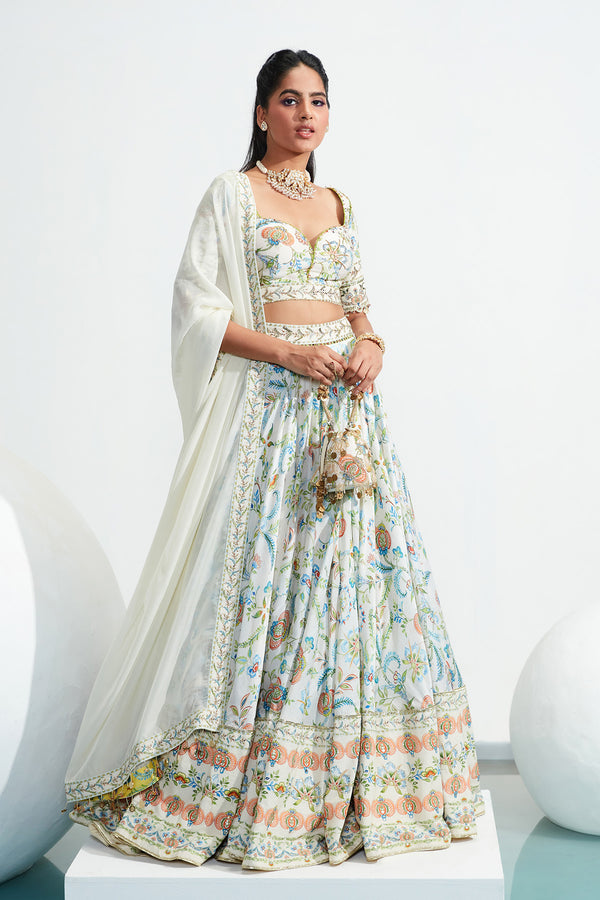 Laila Embroidered Lehenga Set