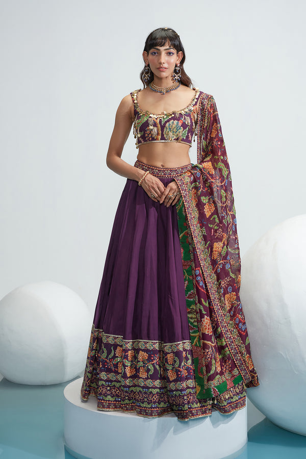 Nadia Embroidered Lehenga Set