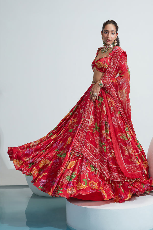 Tara Embroidered Lehenga Set