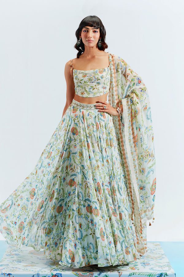 Amira Embroidered Lehenga Set