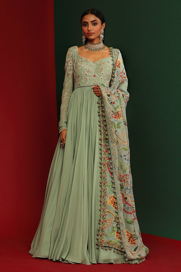 Urwa Embroidered Anarkali Set