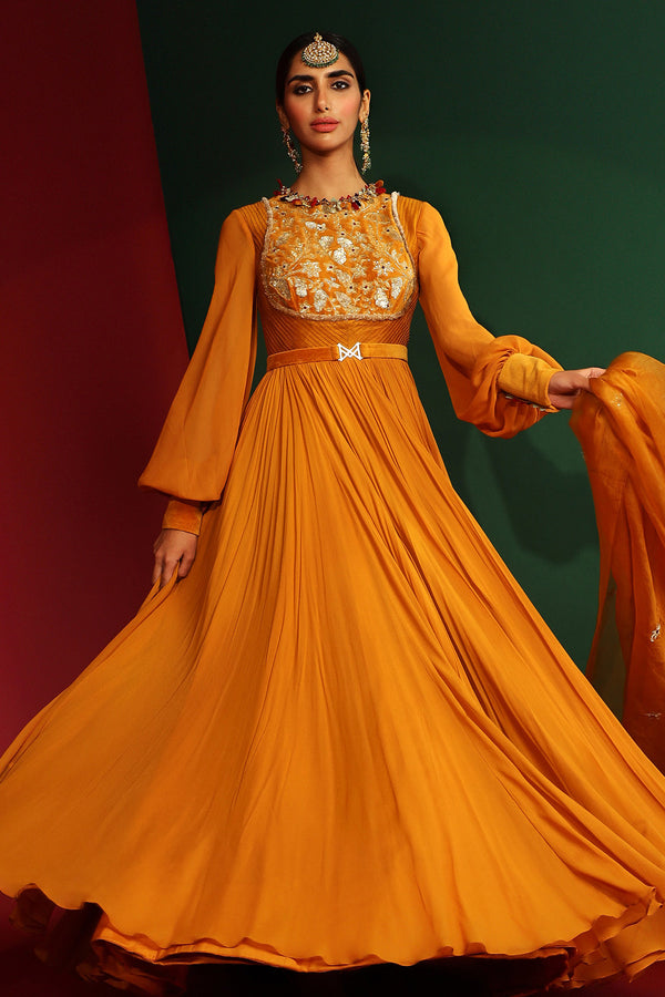 Soha Embroidered Anarkali Set