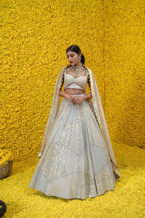 Inaya Embroidered Lehenga Set