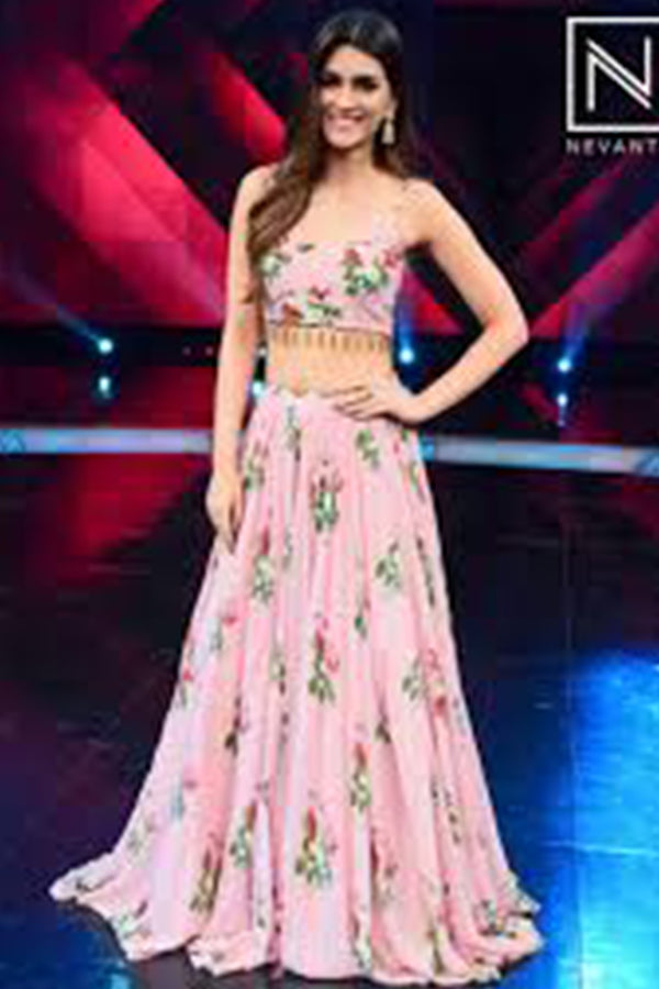 Kriti sanon In Printed Lehenga Set
