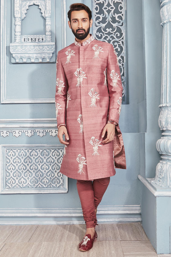 Embroidered Sherwani Set