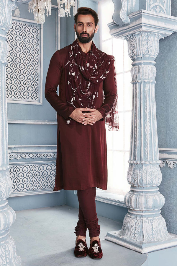 Kurta Set With Stole